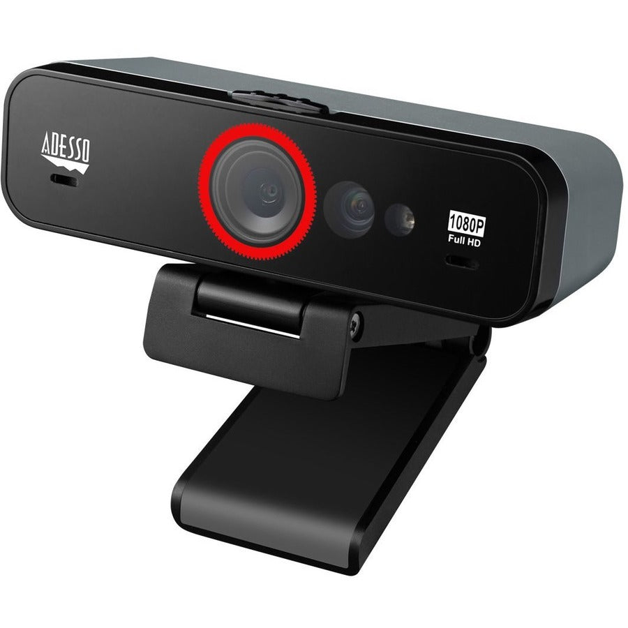 Adesso CyberTrack F1 Webcam - 2.1 Megapixel - 30 fps - USB 2.0