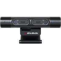 AVerMedia DualCam PW313D Video Conferencing Camera - 5 Megapixel - 30 fps - Black - USB 2.0 - 1 Pack(s) - TAA and NDAA Compliant