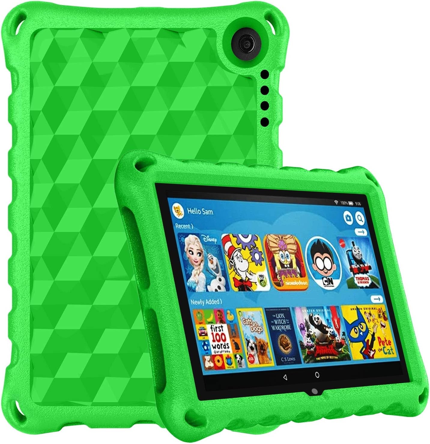 Fire HD 8 Tablet Case,Kindle Fire 8 Case,(12Th/10Th Generation,2022/2020 Release), Kid-Proof Case for Amazon Fire HD 8 plus Tablet, Blue