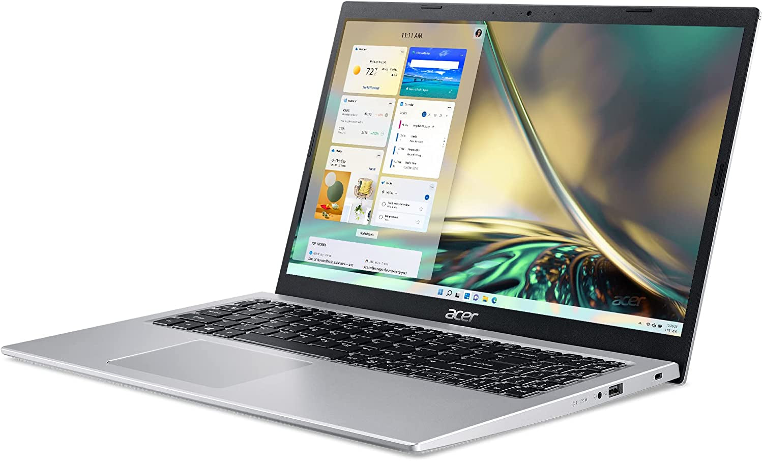 Aspire 5 A515-56-36UT, 15.6" Full HD Display, 11Th Gen Intel Core I3-1115G4 Processor, 4GB DDR4, 128GB Nvme SSD, Wifi 6, Windows 11 Home (S Mode)