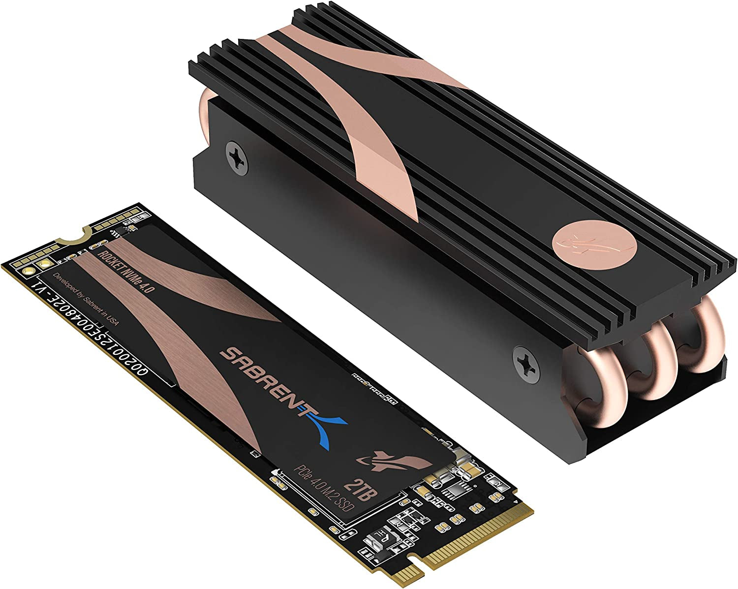 1TB Rocket Nvme Pcie 4.0 M.2 2280 Internal SSD Maximum Performance Solid State Drive (Latest Version) (Sb-Rocket-Nvme4-1Tb).