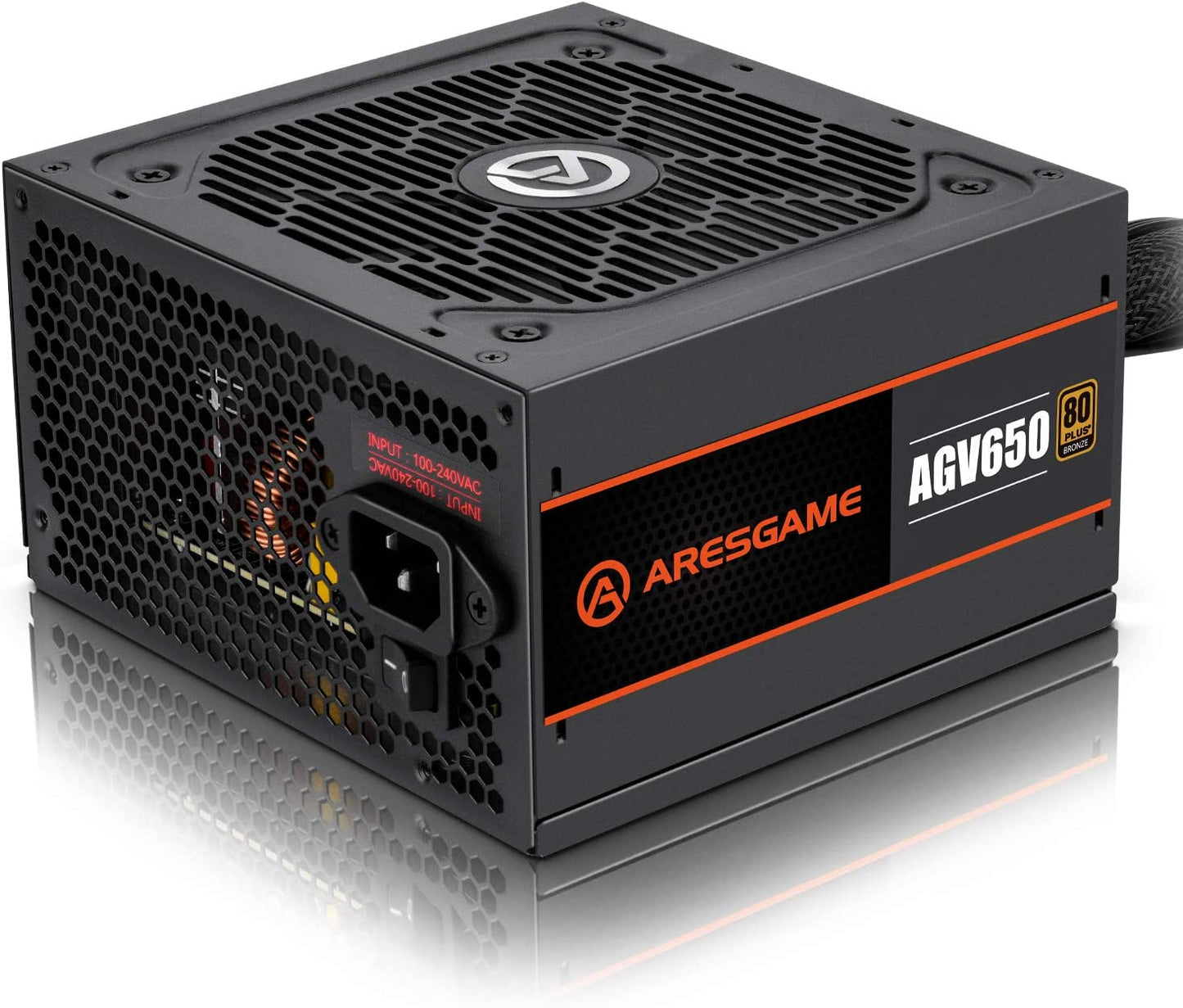 Power Supply 750W 80 plus Bronze Certified Semi Modular PSU (, AGV750)