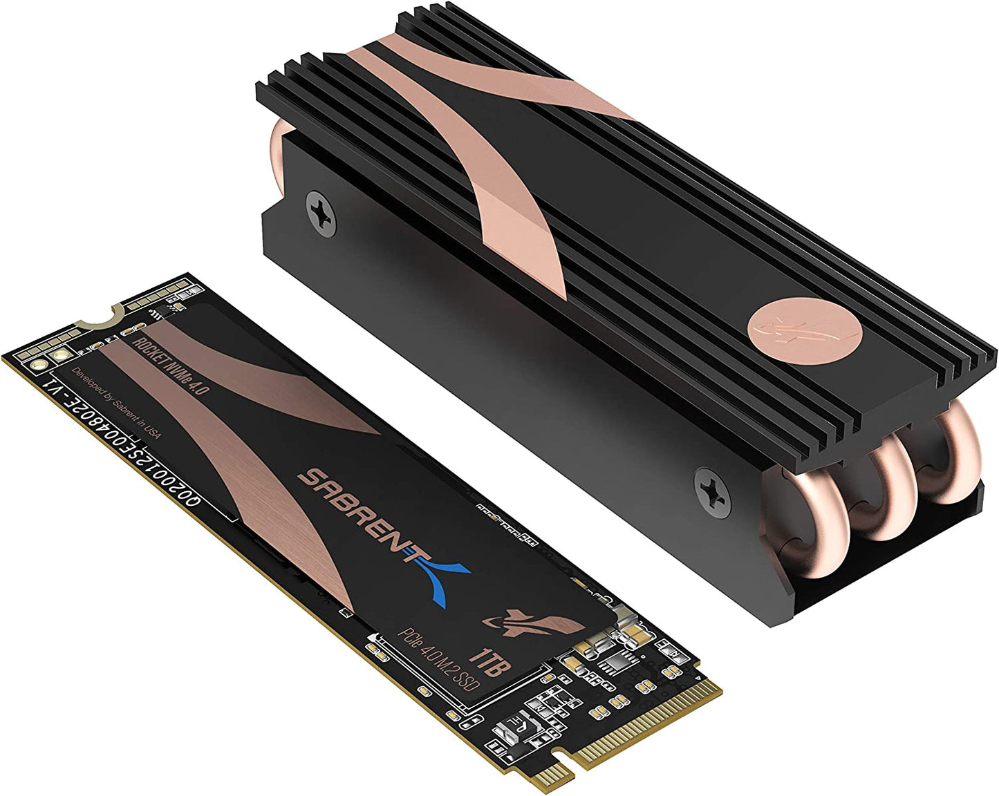 1TB Rocket Nvme Pcie 4.0 M.2 2280 Internal SSD Maximum Performance Solid State Drive (Latest Version) (Sb-Rocket-Nvme4-1Tb).