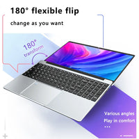 Yepbook 15.6In Laptop,8Gb RAM, 512GB SSD, Intel Celeron N5095, Cooling System,Fingerprint,38000Mwh Battery,Windows 11 Pro Laptops Computers,