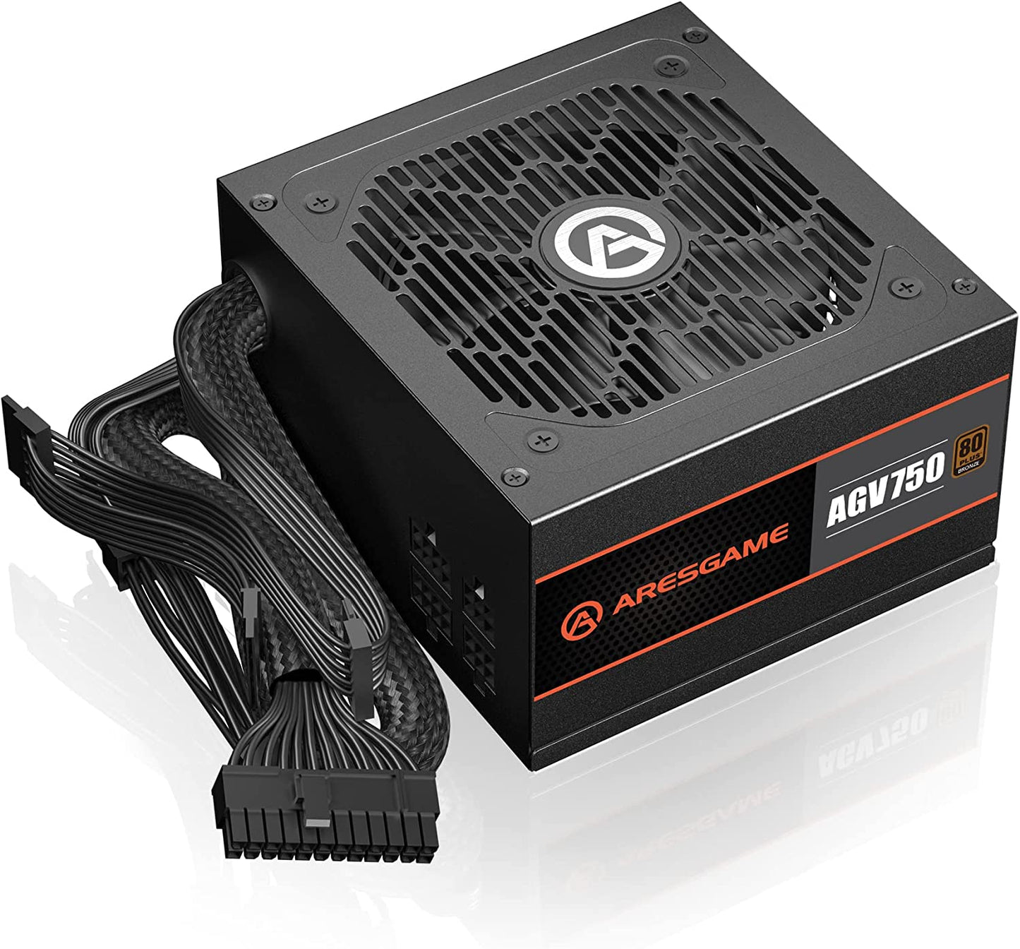 Power Supply 750W 80 plus Bronze Certified Semi Modular PSU (, AGV750)