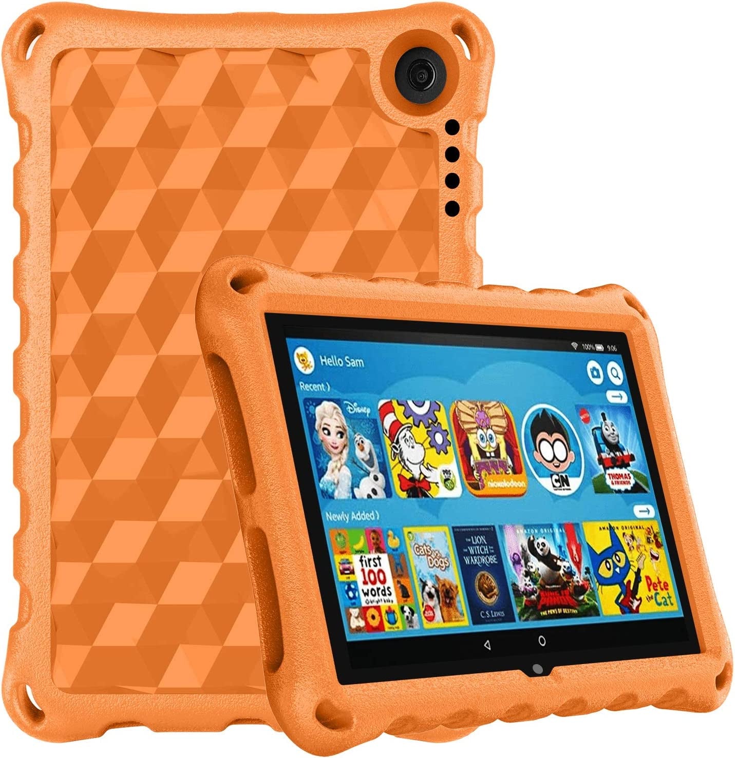 Fire HD 8 Tablet Case,Kindle Fire 8 Case,(12Th/10Th Generation,2022/2020 Release), Kid-Proof Case for Amazon Fire HD 8 plus Tablet, Blue