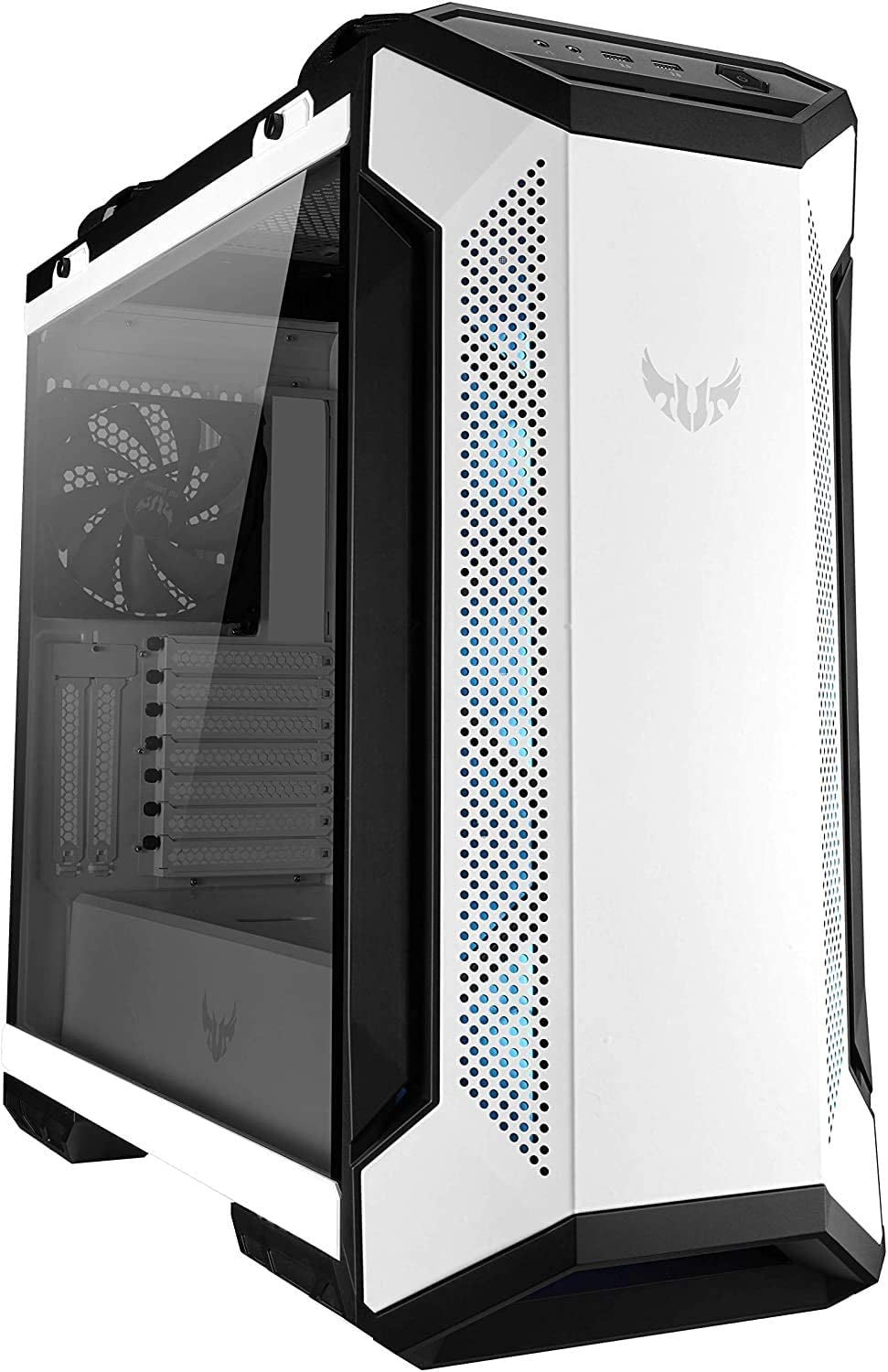 TUF Gaming GT501 Mid-Tower Computer Case for up to EATX Motherboards with USB 3.0 Front Panel Cases GT501/GRY/WITH Handle