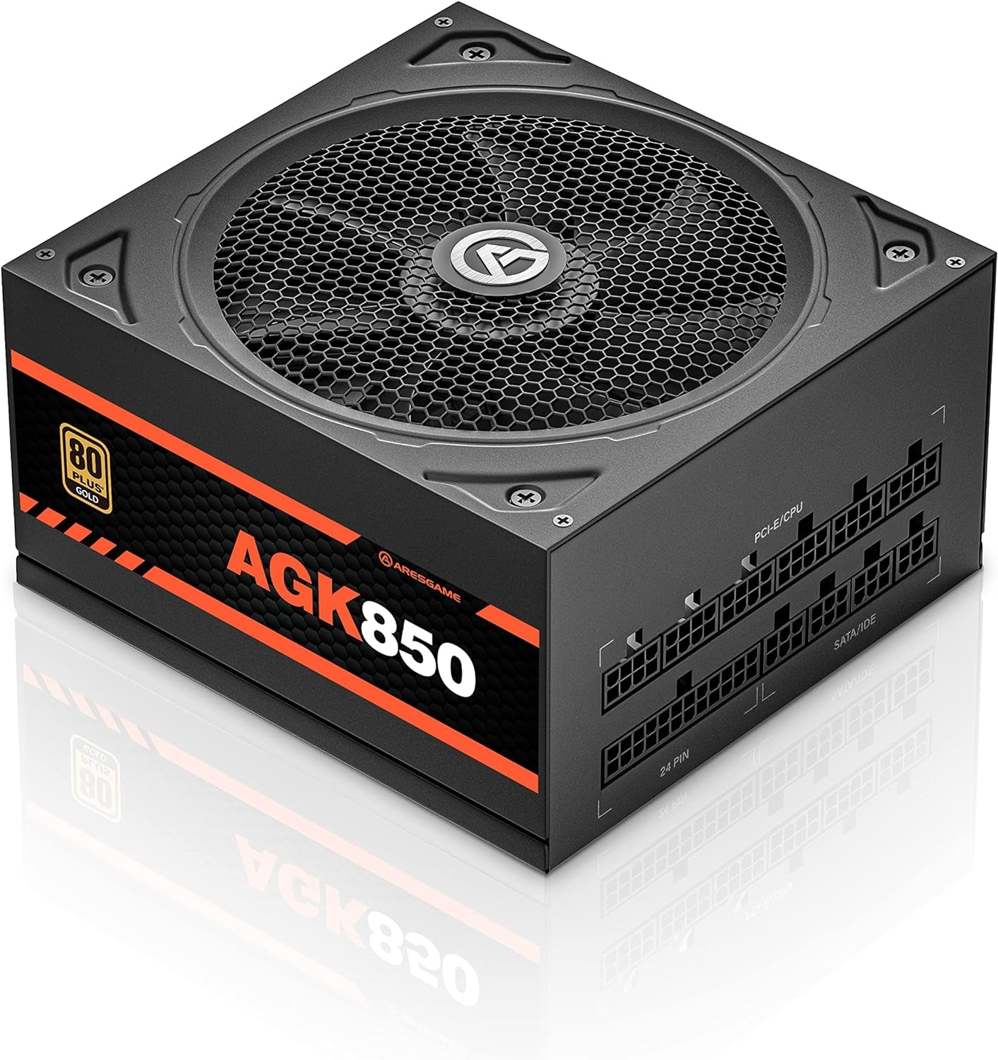 Power Supply 750W 80 plus Bronze Certified Semi Modular PSU (, AGV750)