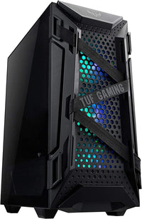 TUF Gaming GT501 Mid-Tower Computer Case for up to EATX Motherboards with USB 3.0 Front Panel Cases GT501/GRY/WITH Handle