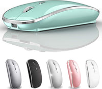 Bluetooth Wireless Mouse for Ipad Pro Macbook Ipad Air Mac Macbook Pro Macbook Air Laptop Chromebook Windows HP DELL PC