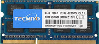 8GB Kit (2X4Gb) DDR3 1066Mhz PC3-8500 PC3-8500S Non ECC Unbuffered 1.5V CL7 2RX8 Dual Rank 204 Pin SODIMM Laptop Notebook Computer Memory Ram