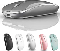 Bluetooth Wireless Mouse for Ipad Pro Macbook Ipad Air Mac Macbook Pro Macbook Air Laptop Chromebook Windows HP DELL PC