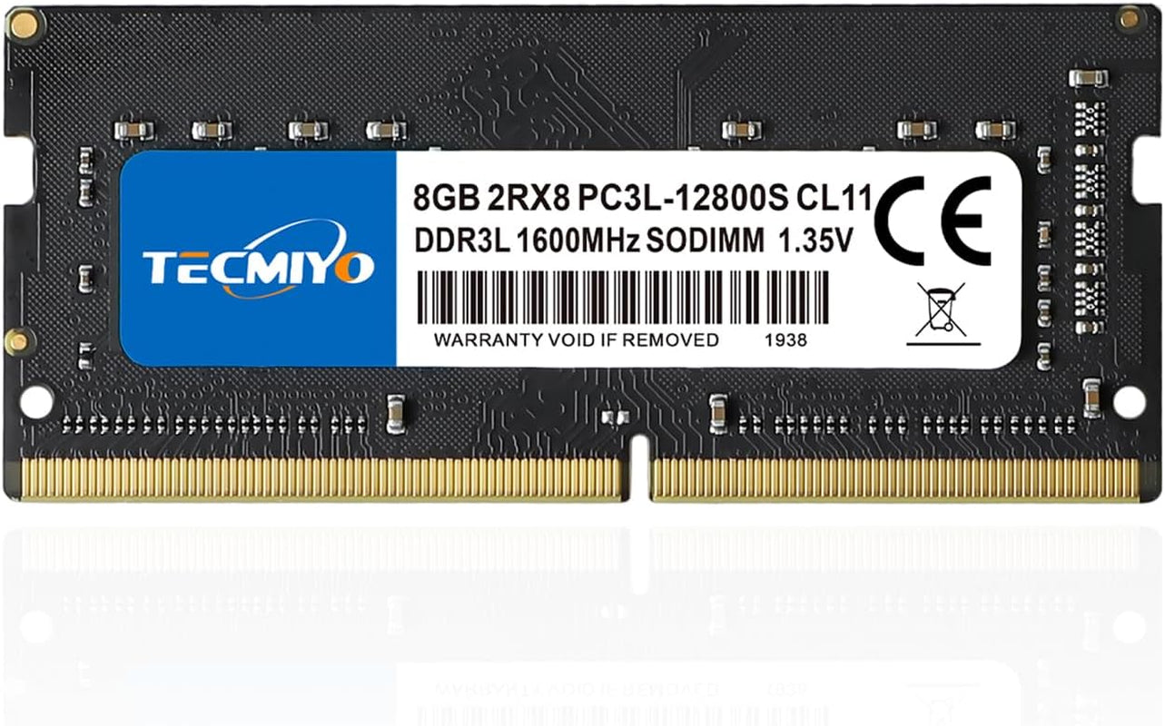 8GB Kit (2X4Gb) DDR3 1066Mhz PC3-8500 PC3-8500S Non ECC Unbuffered 1.5V CL7 2RX8 Dual Rank 204 Pin SODIMM Laptop Notebook Computer Memory Ram