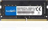 8GB Kit (2X4Gb) DDR3 1066Mhz PC3-8500 PC3-8500S Non ECC Unbuffered 1.5V CL7 2RX8 Dual Rank 204 Pin SODIMM Laptop Notebook Computer Memory Ram