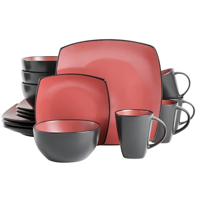 Soho Lounge  16pc DW BRICK red