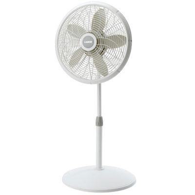 Pedestal Fan Wht 18" Brown Box