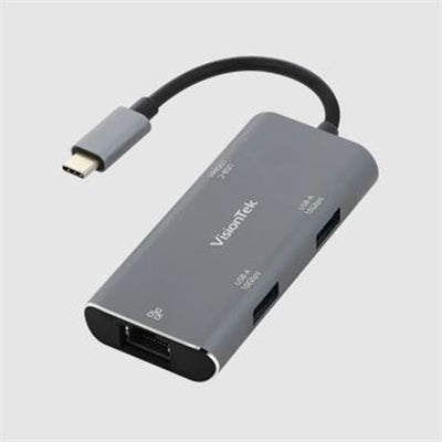 USB C to 2x USB A USB C RJ45