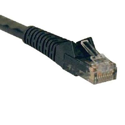 Tripp Lite Cat6 Gigabit Snagless Patch Cable RJ45 - 7ft Black