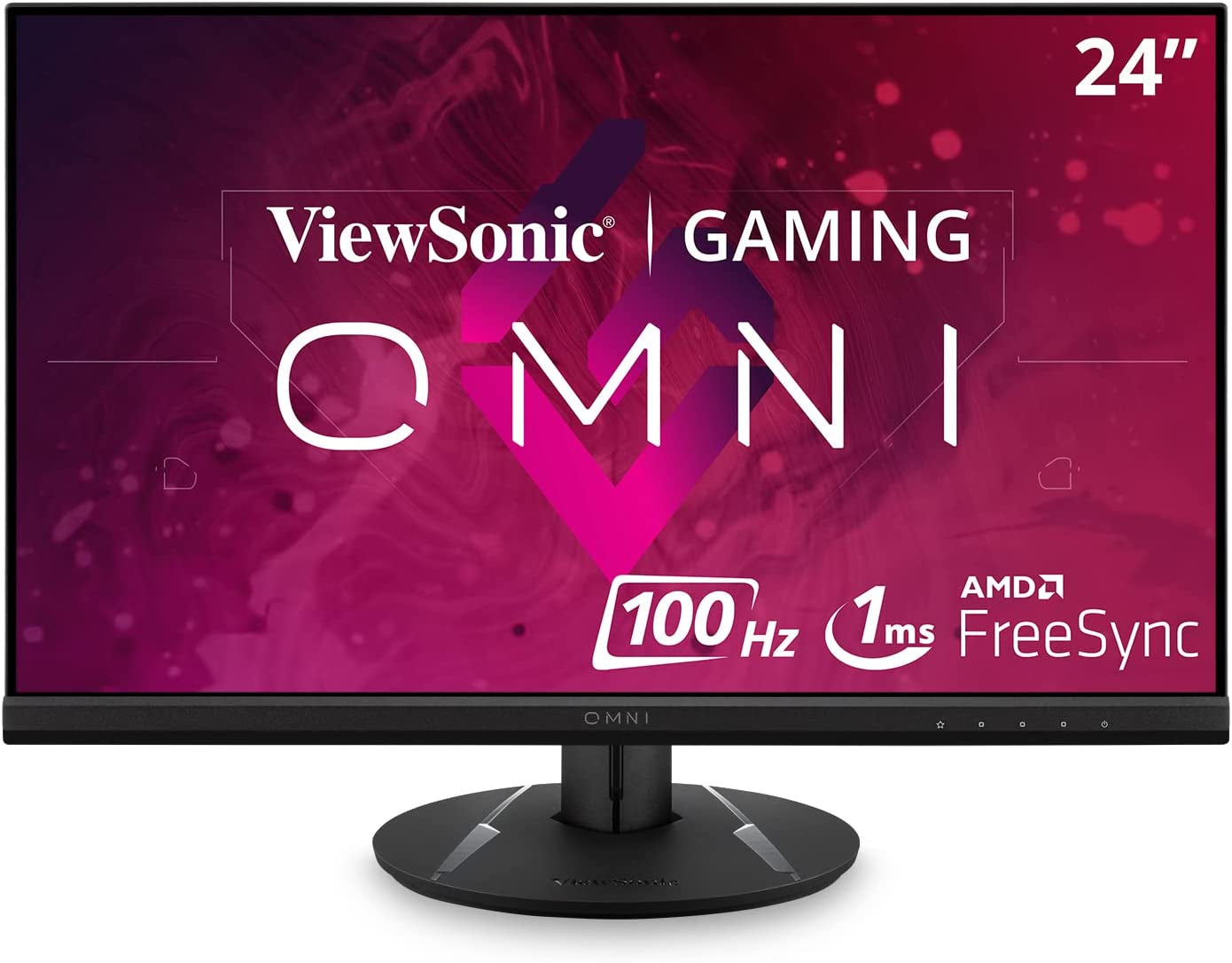 OMNI VX2718-P-MHD 27 Inch 1080P 1Ms 165Hz Gaming Monitor with Adaptive Sync, Eye Care, HDMI and Displayport, Black