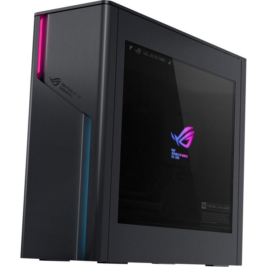 Asus ROG G22CH G22CH-DS564 Gaming Desktop Computer - Intel Core i5 13th Gen i5-13400F - 16 GB - 512 GB SSD - Small Form Factor - Extreme Dark Gray