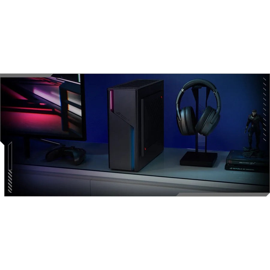 Asus ROG G22CH G22CH-DS564 Gaming Desktop Computer - Intel Core i5 13th Gen i5-13400F - 16 GB - 512 GB SSD - Small Form Factor - Extreme Dark Gray