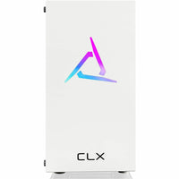 CLX SET TGMSETRXM2508WM Gaming Desktop Computer - AMD Ryzen 5 5600 Hexa-core (6 Core) 3.50 GHz - 16 GB RAM DDR4 SDRAM - 1 TB M.2 PCI Express NVMe SSD - Micro Tower - White