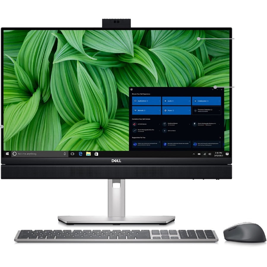 Dell OptiPlex 7000 7410 Plus All-in-One Computer - Intel Core i7 13th Gen i7-13700 - 16 GB - 512 GB SSD - 23.8" Full HD - Desktop - Silver