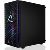 CLX SET TGMSETRTA3505BM Gaming Desktop Computer - Intel Core i7 12th Gen i7-12700F Dodeca-core (12 Core) 2.10 GHz - 16 GB RAM DDR4 SDRAM - 2 TB HDD - 1 TB M.2 PCI Express NVMe SSD - Mini-tower - Black