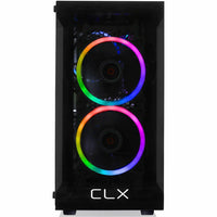 CLX SET TGMSETRTA3502BM Gaming Desktop Computer - AMD Ryzen 7 5700X Octa-core (8 Core) 3.40 GHz - 16 GB RAM DDR4 SDRAM - 2 TB HDD - 1 TB M.2 PCI Express NVMe SSD - Mini-tower - Matte Black