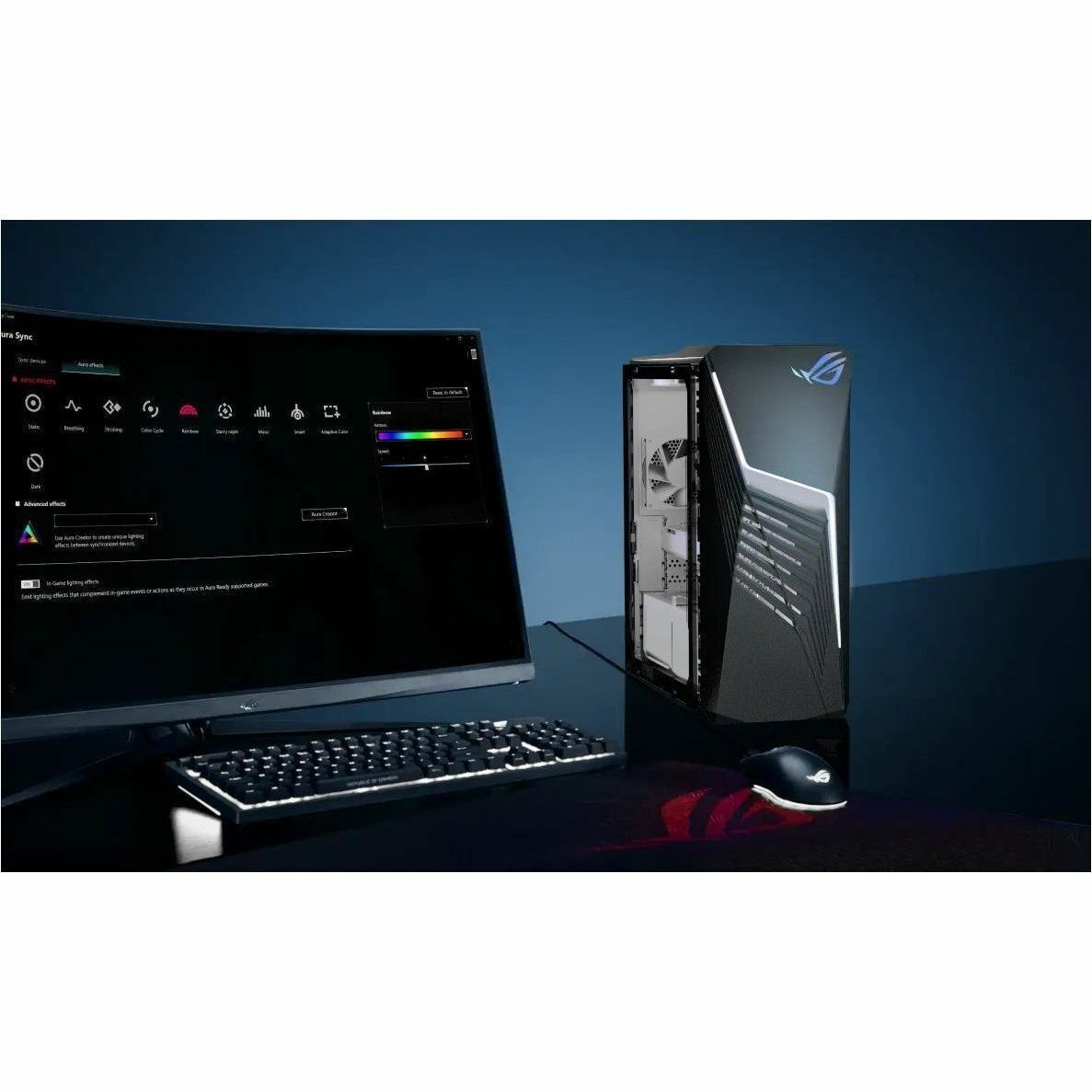 Asus ROG Strix G13CH G13CH-PS764 Gaming Desktop Computer - Intel Core i7 13th Gen i7-13700F - 16 GB - Mid-tower