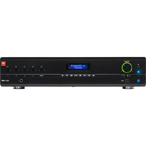 JBL Professional VMA1120 VMA Series Mixer Amplifier, 5-Input Channel, 1-Output Channel 120W at 70V