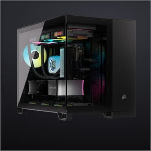 CORSAIR iCUE LINK 2500X RGB Mid-Tower Dual Chamber PC Case