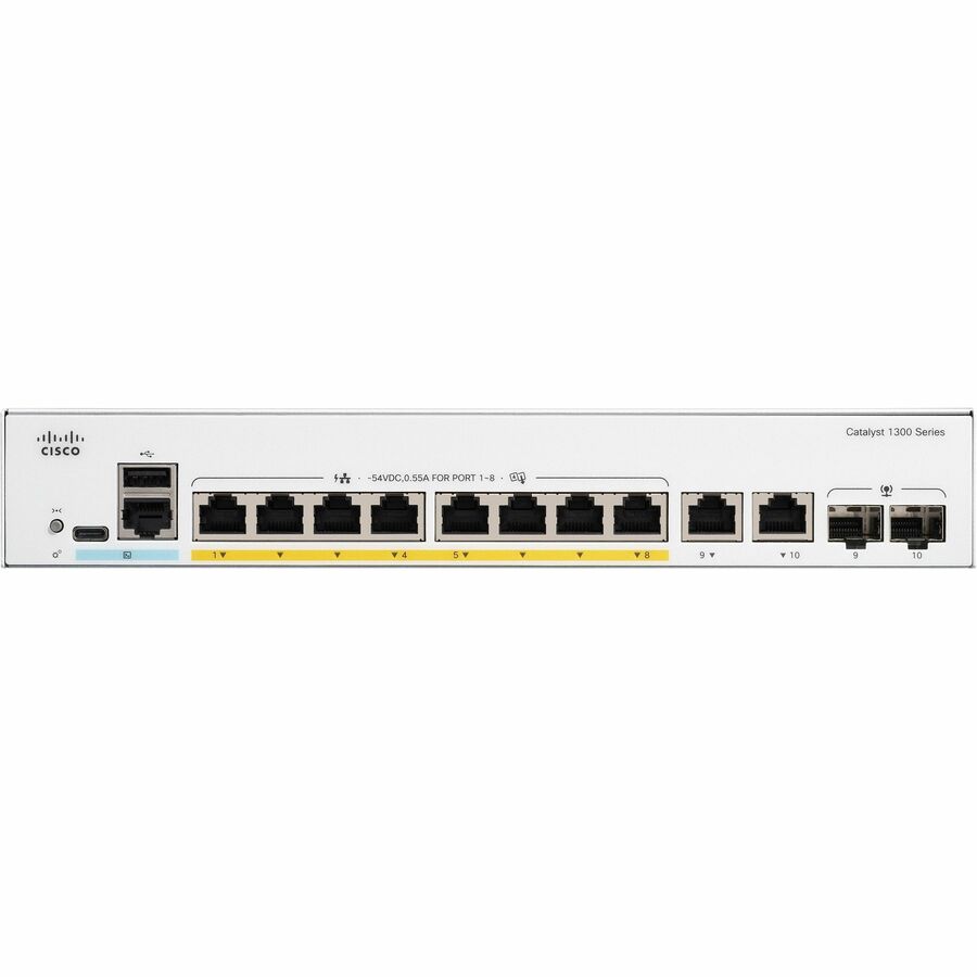 Cisco Catalyst C1300-8P-E-2G Ethernet Switch