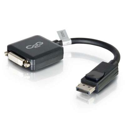 8" C2G DisplayPort M to DVI F