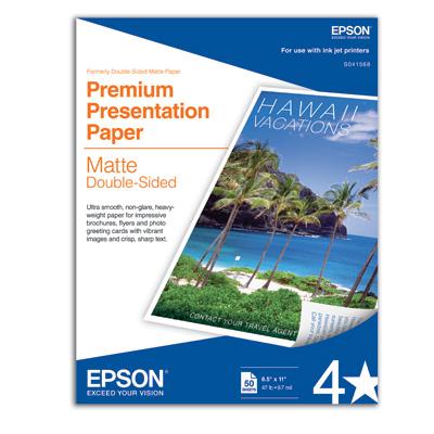 Epson Premium Double-sided Matte Paper