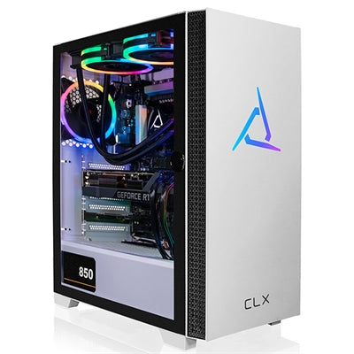 CLX SET Gaming Desktop - Liquid Cooled Intel Core i7 13700KF 3.4GHz 16-Core Processor, 32GB DDR5 Memory, GeForce RTX 4070 Ti 12GB GDDR6X Graphics, 1TB SSD, 4TB HDD, WiFi, Windows 11 Home 64-bit