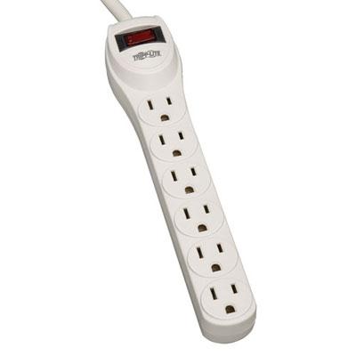 Eaton Tripp Lite Series Protect It! 6-Outlet Home Computer Surge Protector, 2 ft. (0.61 m) Cord, 180 Joules